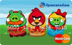 Angry Birds от Промсвязь банка